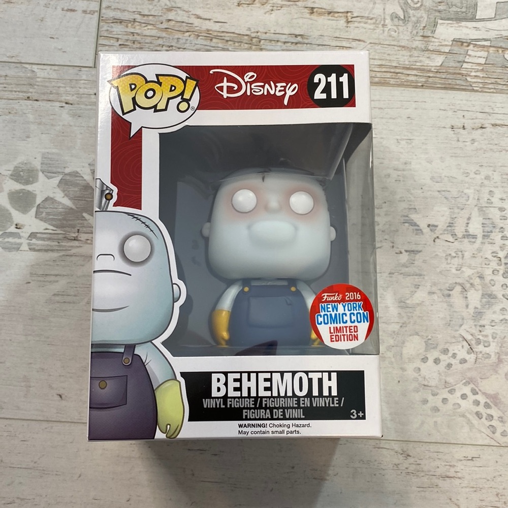 Funko Pop Behemoth #211 Disney Limited Edition Figure